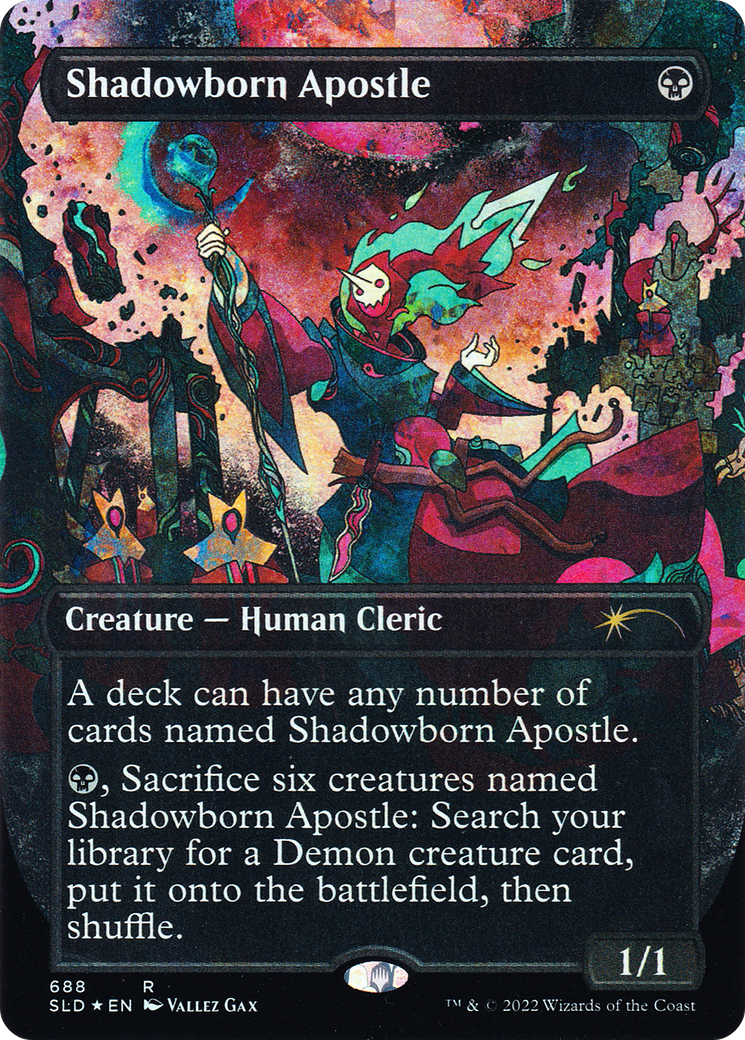 Shadowborn Apostle (688) (Borderless) [Secret Lair Drop Promos] | Exor Games Summserside