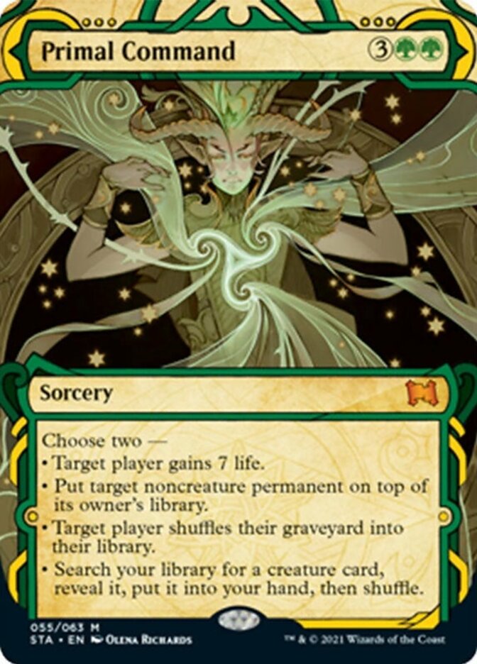 Primal Command (Foil Etched) [Strixhaven: Mystical Archive] | Exor Games Summserside
