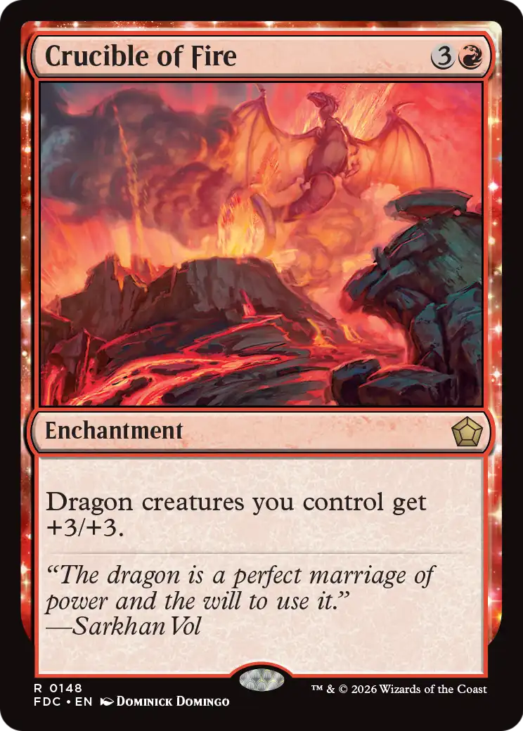 Crucible of Fire [Foundations Commander] | Exor Games Summserside