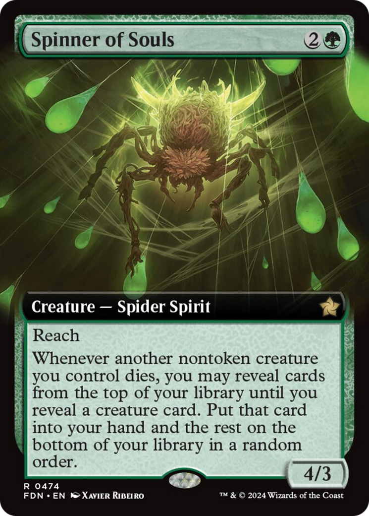 Spinner of Souls (Extended Art) [Foundations] | Exor Games Summserside