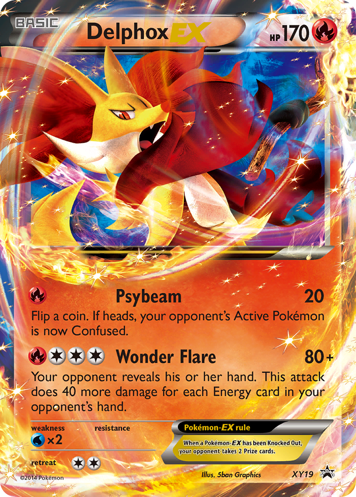 Delphox EX (XY19) [XY: Black Star Promos] | Exor Games Summserside