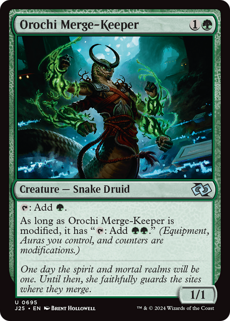 Orochi Merge-Keeper [Foundations Jumpstart] | Exor Games Summserside