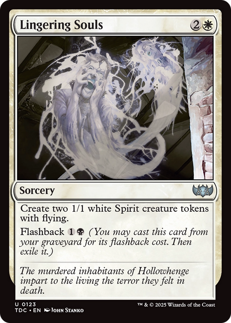 Lingering Souls [Tarkir: Dragonstorm Commander] | Exor Games Summserside
