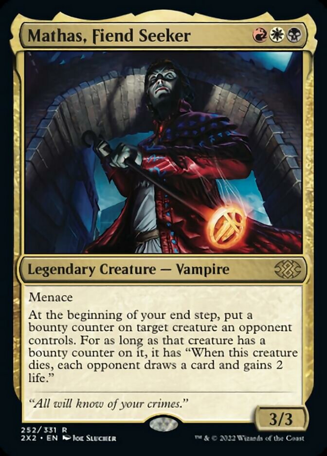 Mathas, Fiend Seeker [Double Masters 2022] | Exor Games Summserside