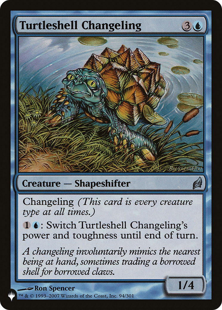 Turtleshell Changeling [The List Reprints] | Exor Games Summserside