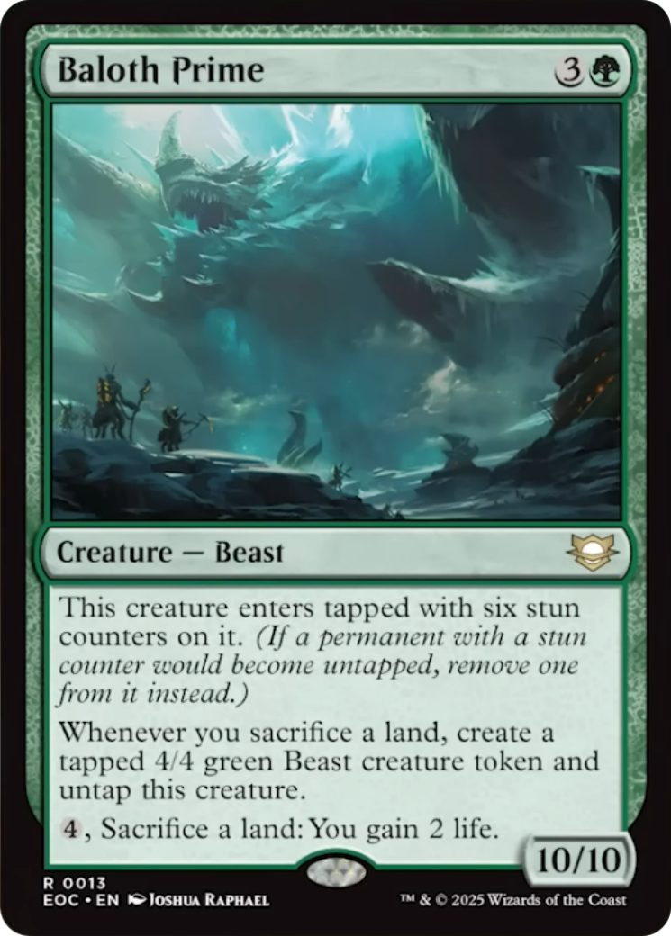 Baloth Prime [Edge of Eternities Commander] | Exor Games Summserside