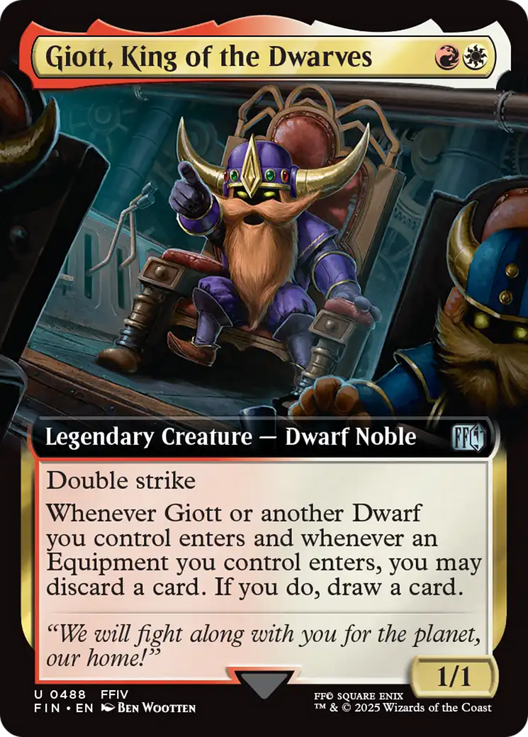 Giott, King of the Dwarves (Extended Art) [FINAL FANTASY] | Exor Games Summserside