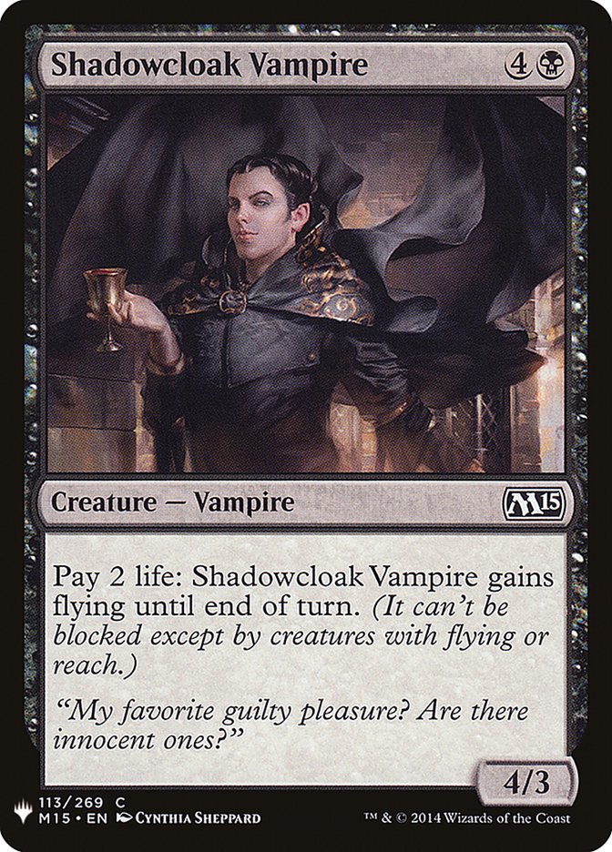 Shadowcloak Vampire [Mystery Booster] | Exor Games Summserside