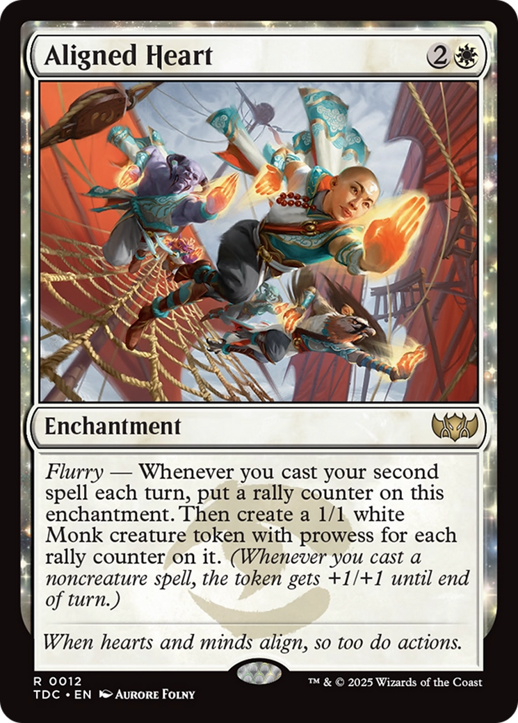 Aligned Heart [Tarkir: Dragonstorm Commander] | Exor Games Summserside