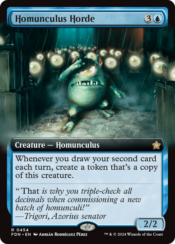 Homunculus Horde (Extended Art) [Foundations] | Exor Games Summserside