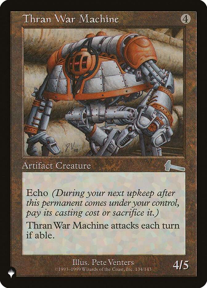 Thran War Machine [The List] | Exor Games Summserside