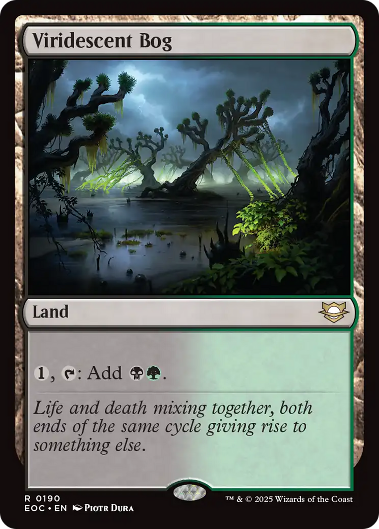 Viridescent Bog [Edge of Eternities Commander] | Exor Games Summserside