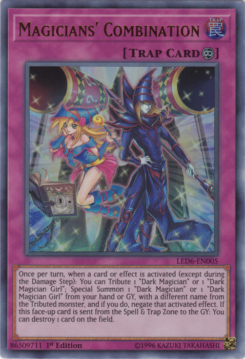 Magicians' Combination [LED6-EN005] Ultra Rare | Exor Games Summserside