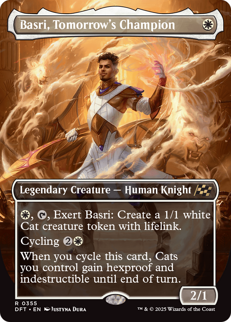Basri, Tomorrow's Champion (Borderless) [Aetherdrift] | Exor Games Summserside