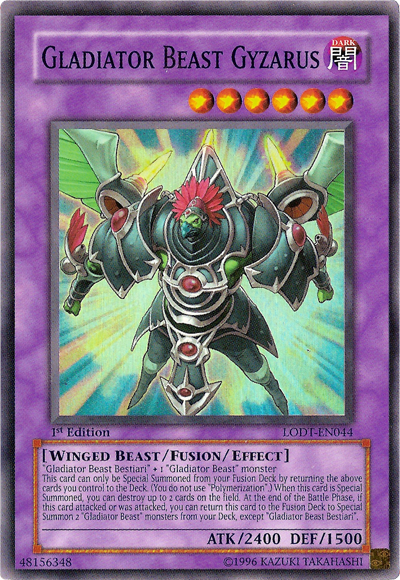 Gladiator Beast Gyzarus [LODT-EN044] Super Rare | Exor Games Summserside