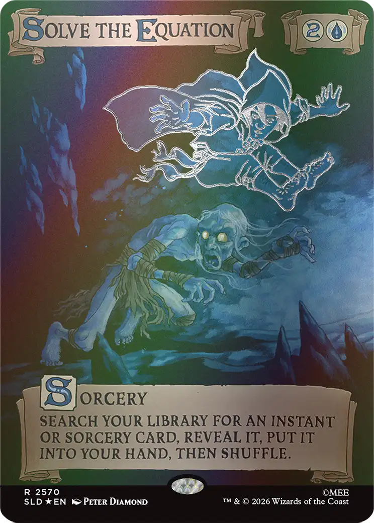 Solve the Equation (2570) (Out Of Sight Foil) [Secret Lair Drop Series] | Exor Games Summserside