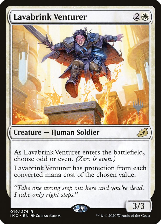 Lavabrink Venturer (Promo Pack) [Ikoria: Lair of Behemoths Promos] | Exor Games Summserside