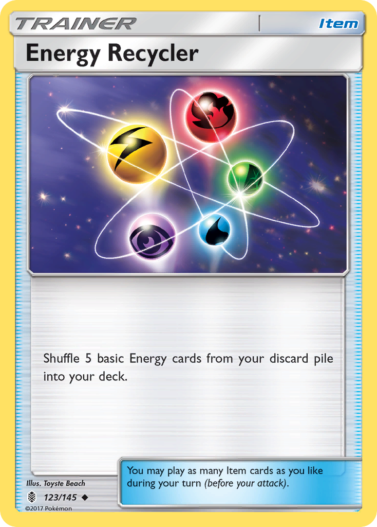 Energy Recycler (123/145) [Sun & Moon: Guardians Rising] | Exor Games Summserside