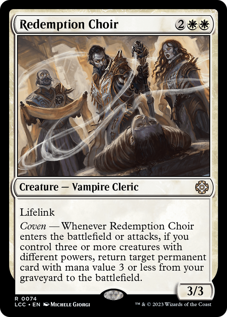 Redemption Choir [The Lost Caverns of Ixalan Commander] | Exor Games Summserside