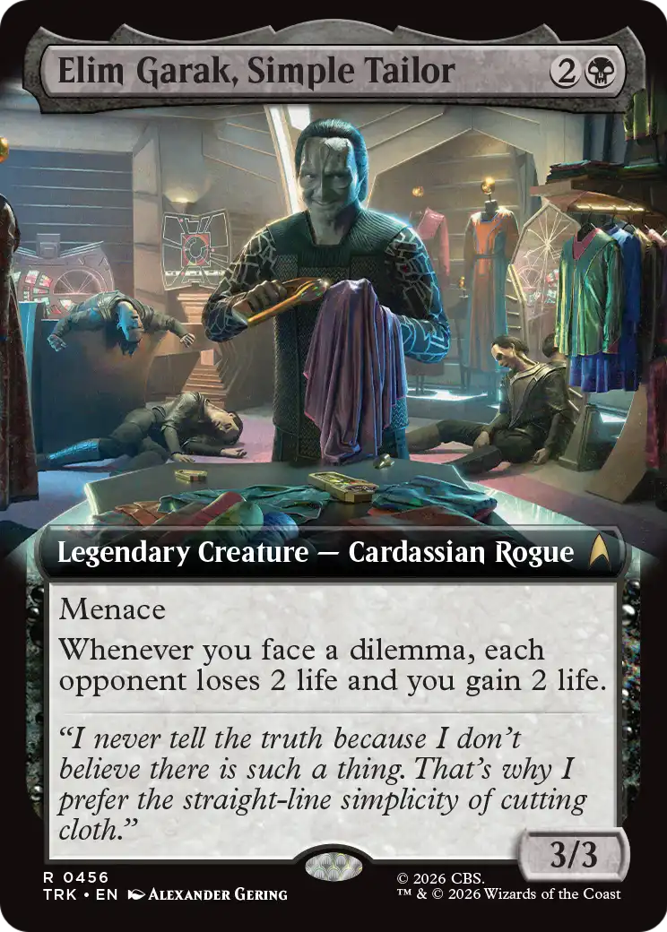 Elim Garak, Simple Tailor (Extended Art) [Star Trek] | Exor Games Summserside