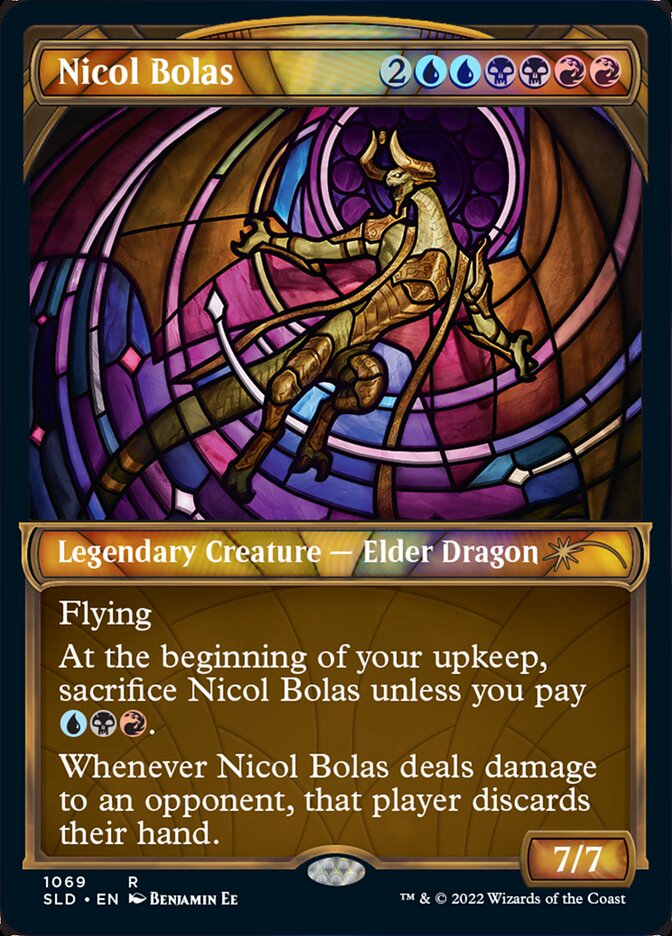 Nicol Bolas (Showcase Textured) [Secret Lair Drop Series] | Exor Games Summserside