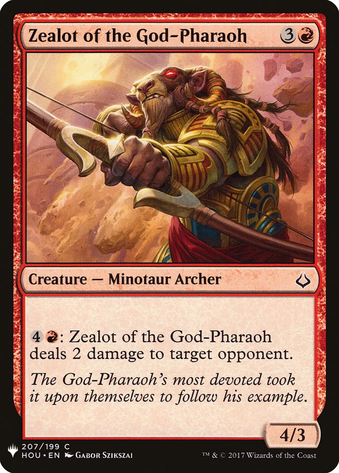 Zealot of the God-Pharaoh [Mystery Booster] | Exor Games Summserside