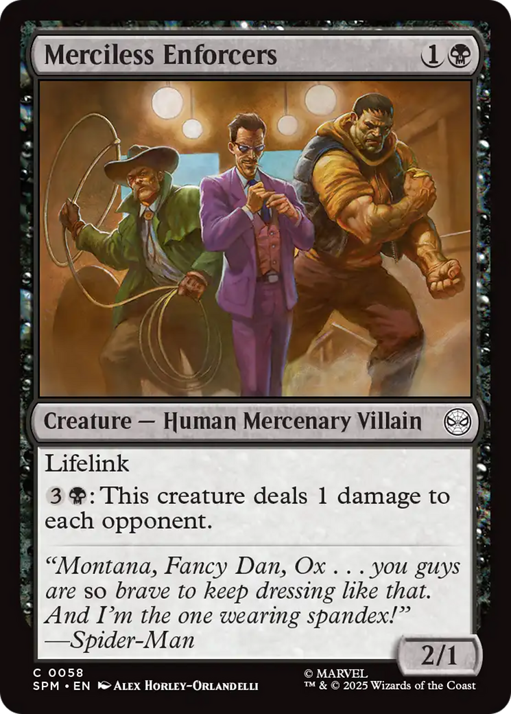 Merciless Enforcers [Marvel's Spider-Man] | Exor Games Summserside