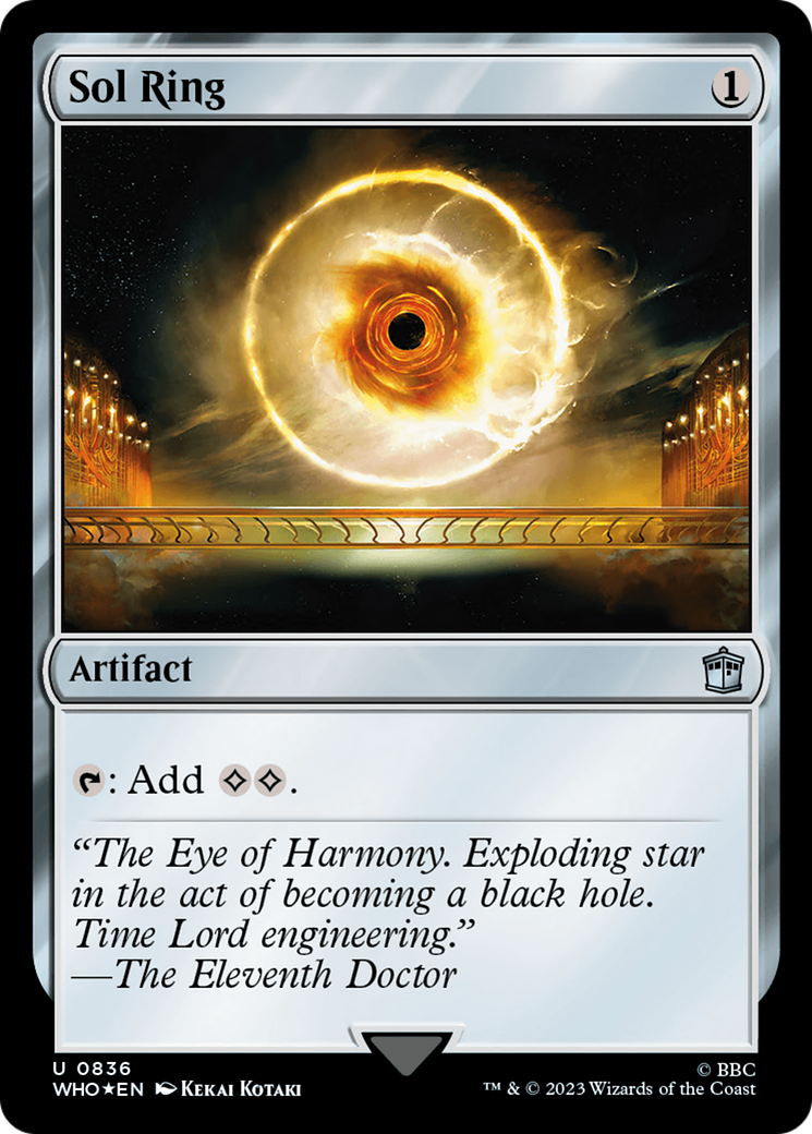 Sol Ring (Surge Foil) [Doctor Who] | Exor Games Summserside