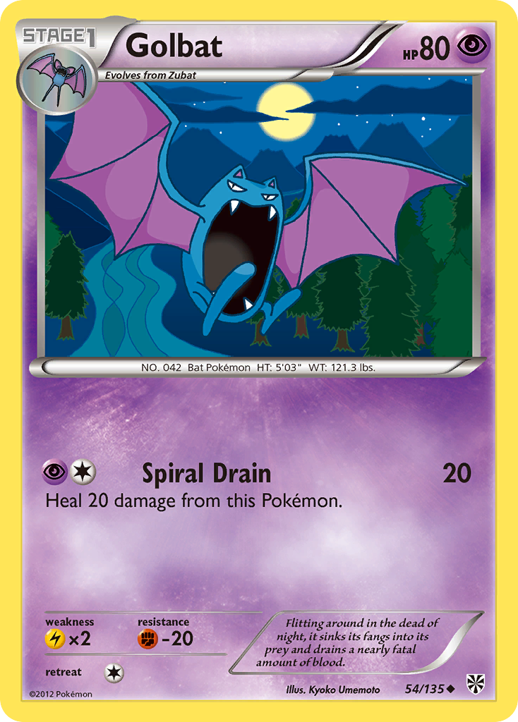 Golbat (54/135) [Black & White: Plasma Storm] | Exor Games Summserside