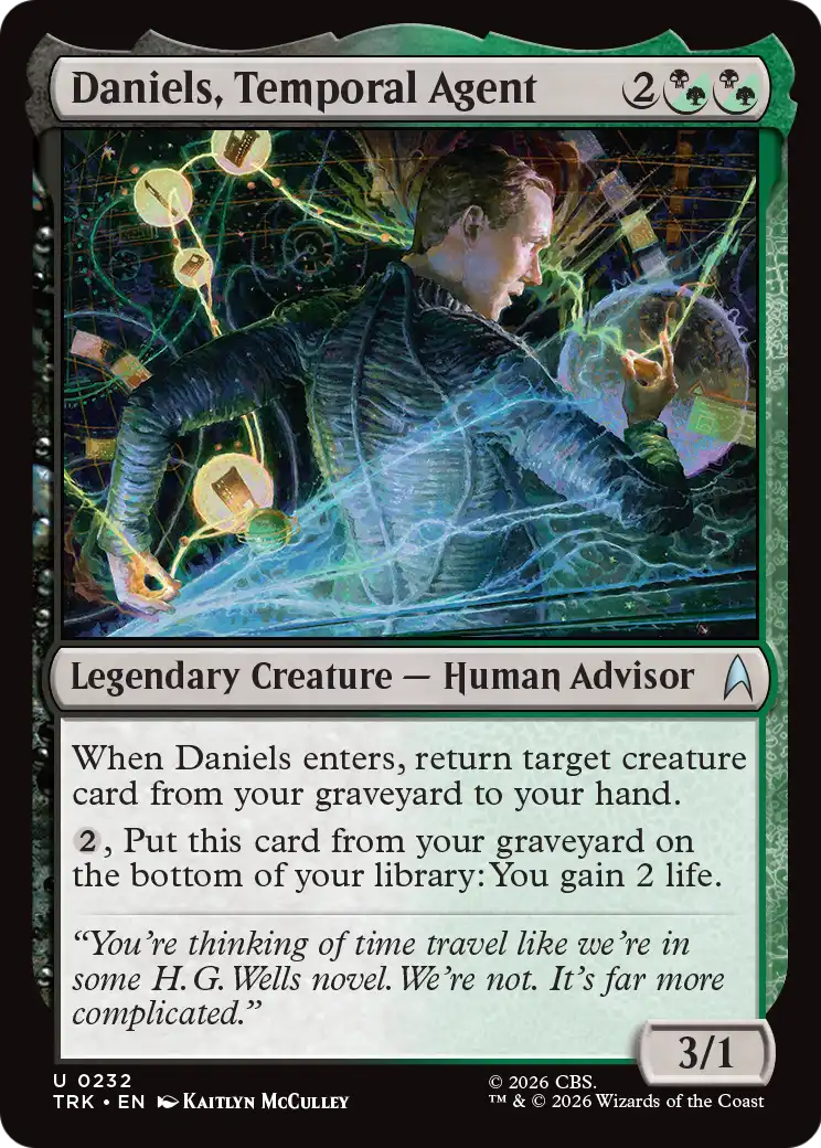 Daniels, Temporal Agent [Star Trek] | Exor Games Summserside