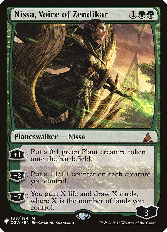 Nissa, Voice of Zendikar [Mystery Booster] | Exor Games Summserside