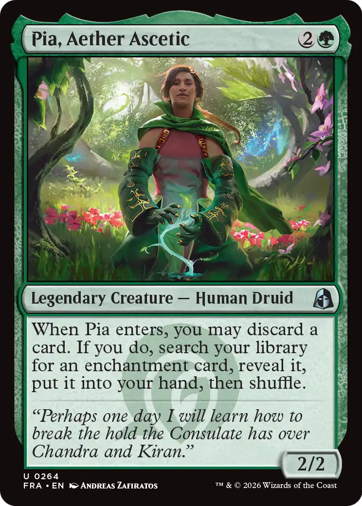 Pia, Aether Ascetic [Reality Fracture] | Exor Games Summserside
