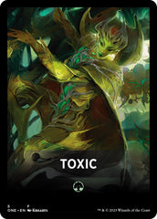 Toxic Theme Card [Phyrexia: All Will Be One Tokens] | Exor Games Summserside