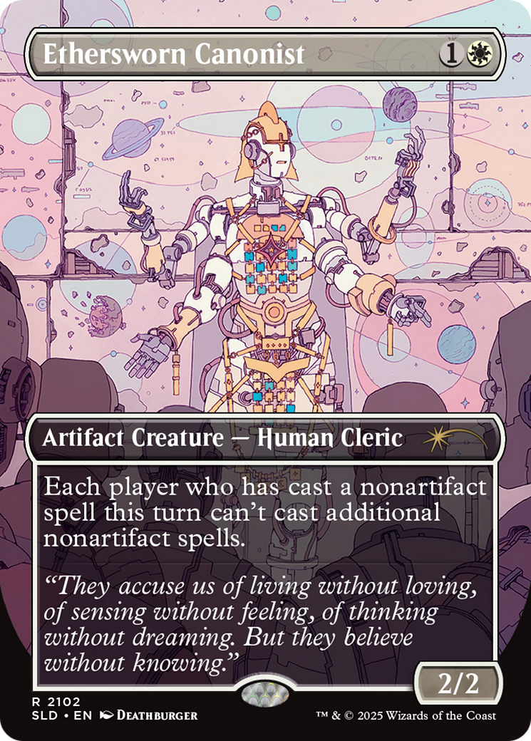 Ethersworn Canonist (Galaxy Foil) [Secret Lair Drop Series] | Exor Games Summserside