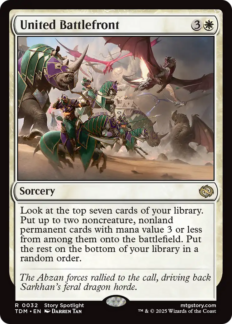 United Battlefront [Tarkir: Dragonstorm] | Exor Games Summserside