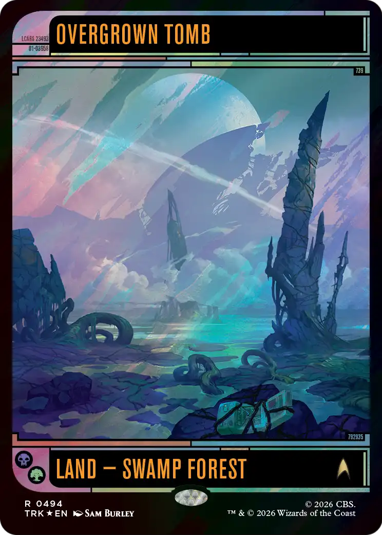 Overgrown Tomb (Surge Foil) [Star Trek] | Exor Games Summserside