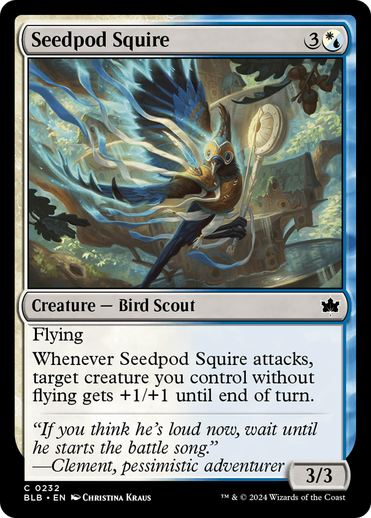 Seedpod Squire [Bloomburrow] | Exor Games Summserside