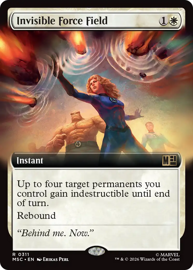 Invisible Force Field (Extended Art) [Marvel Super Heroes Commander] | Exor Games Summserside