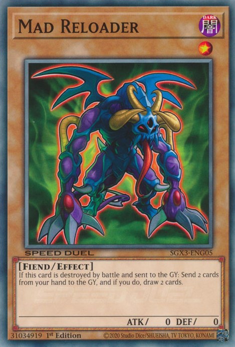 Mad Reloader [SGX3-ENG05] Common | Exor Games Summserside