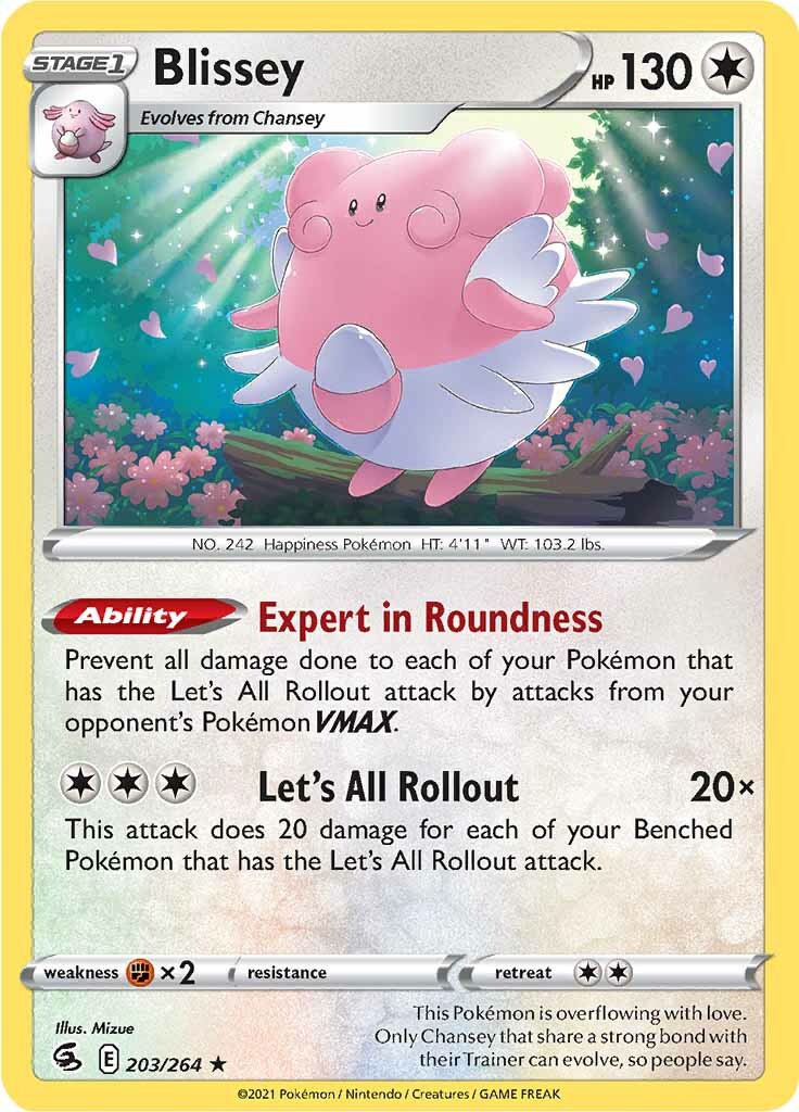 Blissey (203/264) [Sword & Shield: Fusion Strike] | Exor Games Summserside