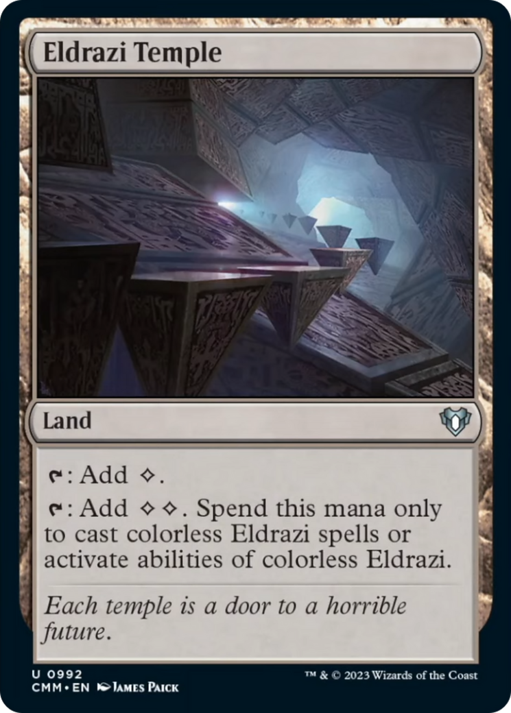 Eldrazi Temple [Commander Masters] | Exor Games Summserside
