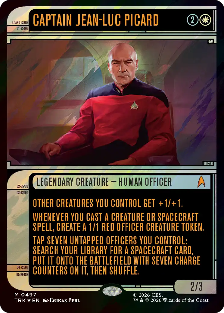 Captain Jean-Luc Picard (Showcase) (Surge Foil) [Star Trek] | Exor Games Summserside
