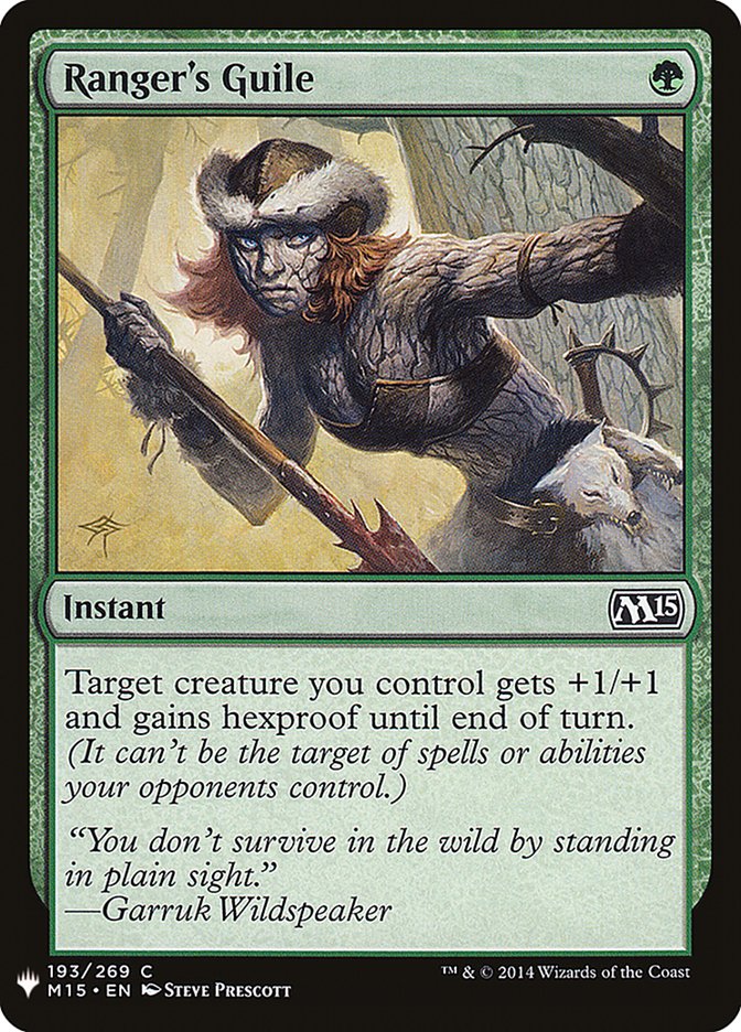 Ranger's Guile [Mystery Booster] | Exor Games Summserside