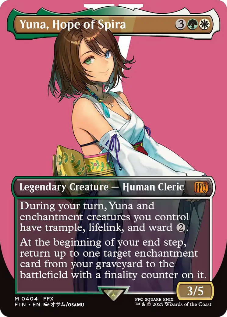 Yuna, Hope of Spira (Borderless) [FINAL FANTASY] | Exor Games Summserside