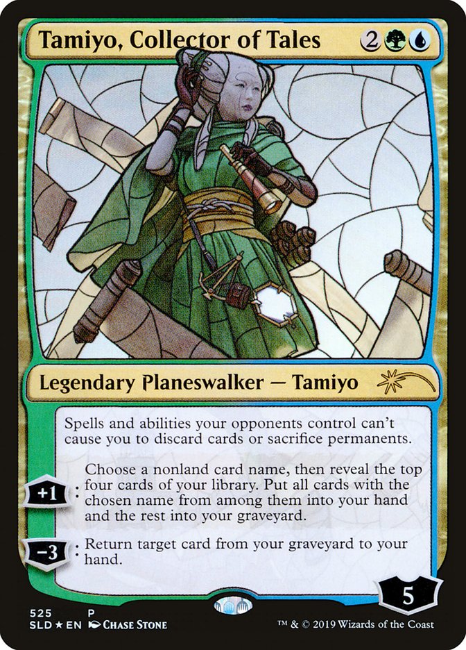 Tamiyo, Collector of Tales (Stained Glass) [Secret Lair Drop Promos] | Exor Games Summserside