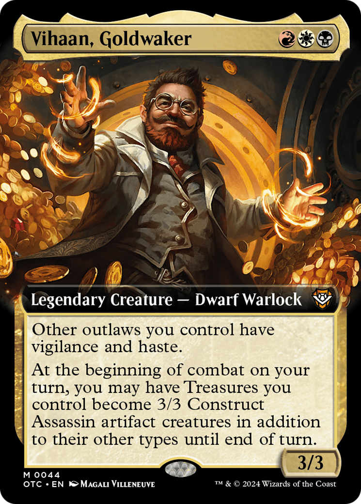 Vihaan, Goldwaker (Extended Art) [Outlaws of Thunder Junction Commander] | Exor Games Summserside