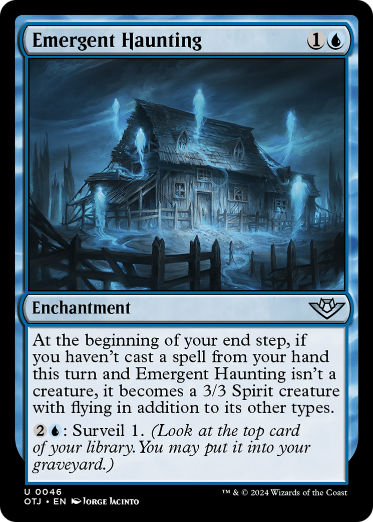 Emergent Haunting [Outlaws of Thunder Junction] | Exor Games Summserside