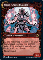 Reckless Stormseeker // Storm-Charged Slasher (Showcase Equinox) [Innistrad: Midnight Hunt] | Exor Games Summserside