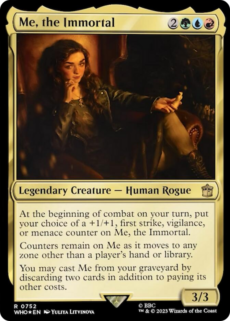 Me, the Immortal (Surge Foil) [Doctor Who] | Exor Games Summserside