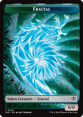Fractal (0004) // Inkling (006) Double-Sided Token [Secrets of Strixhaven Tokens] | Exor Games Summserside